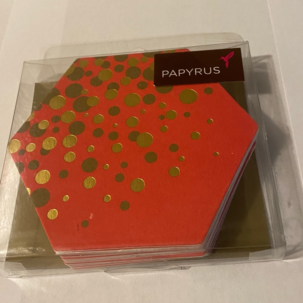 12 Papyrus Coasters